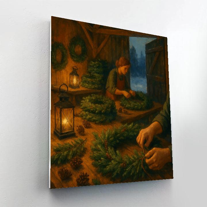 Twilight Wreathmakers Painting by numbers kit
