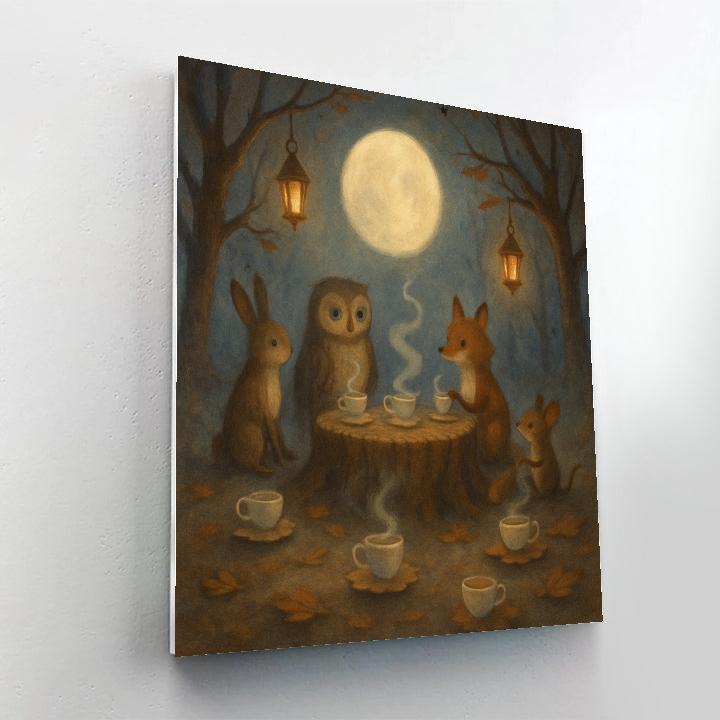Spindlewood Tea Party Painting by numbers kit