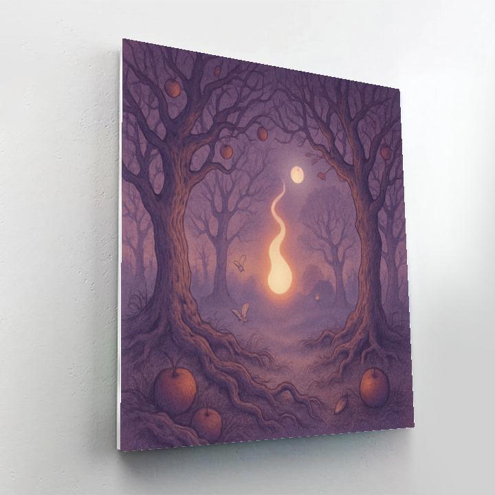 Midnight Orchard Wisp Paint by numbers kits