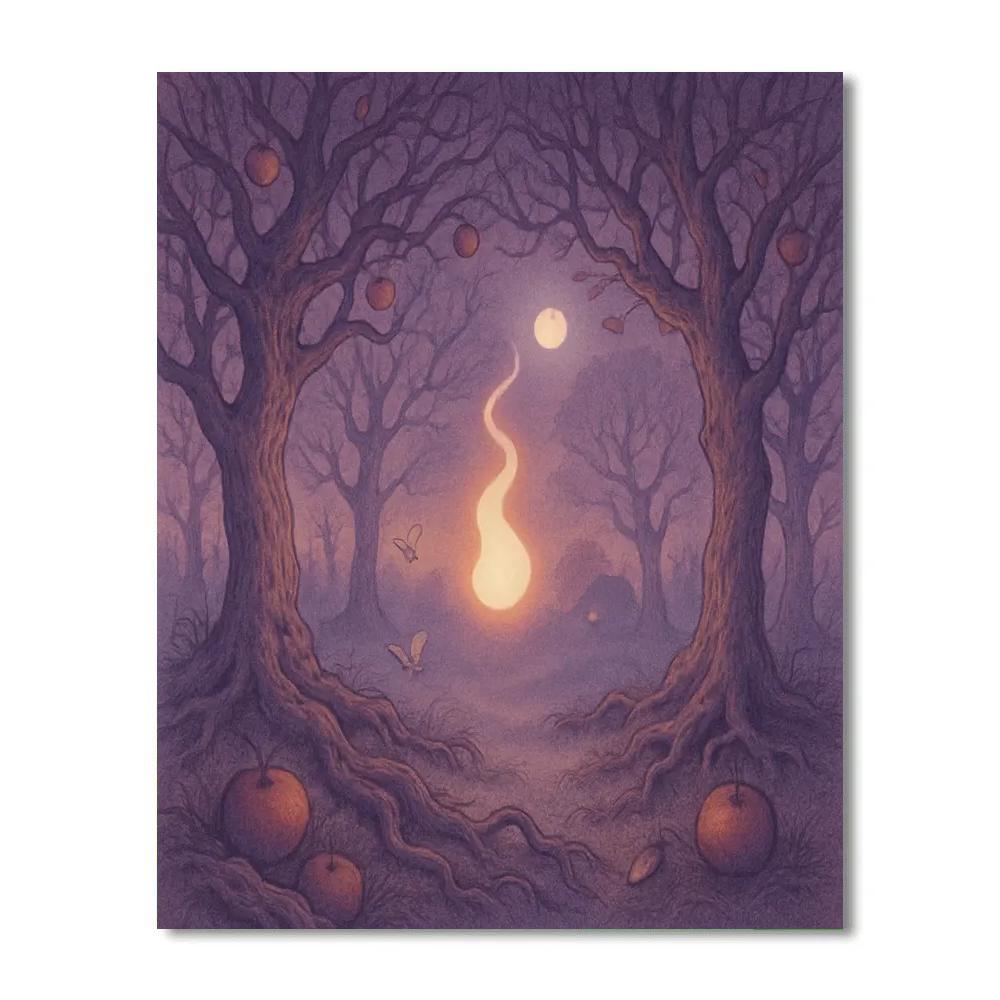 Midnight Orchard Wisp Paint by numbers kits