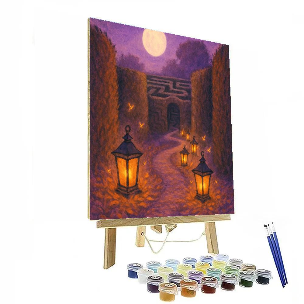 The Lanterned Windrow Numbered painting kits