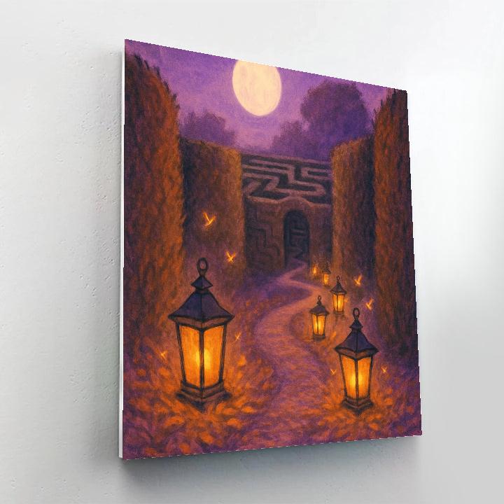 The Lanterned Windrow Numbered painting kits