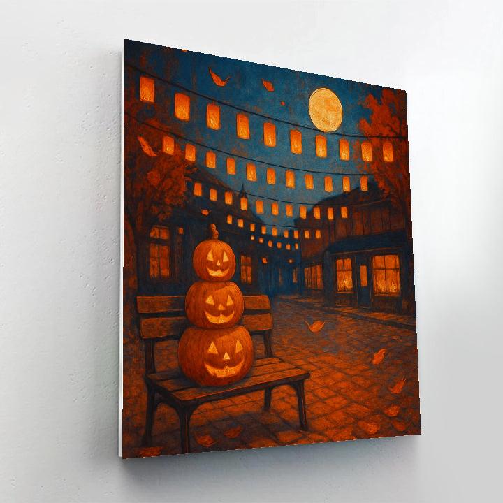 The Copper Lantern Square paint by color