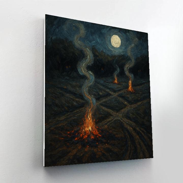 Emberfield Crossing painting number kit