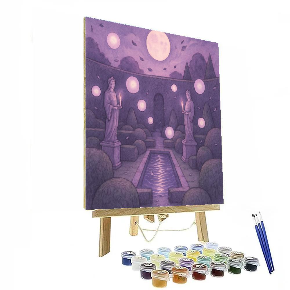 The Hollow Walled Garden Painting by numbers kit