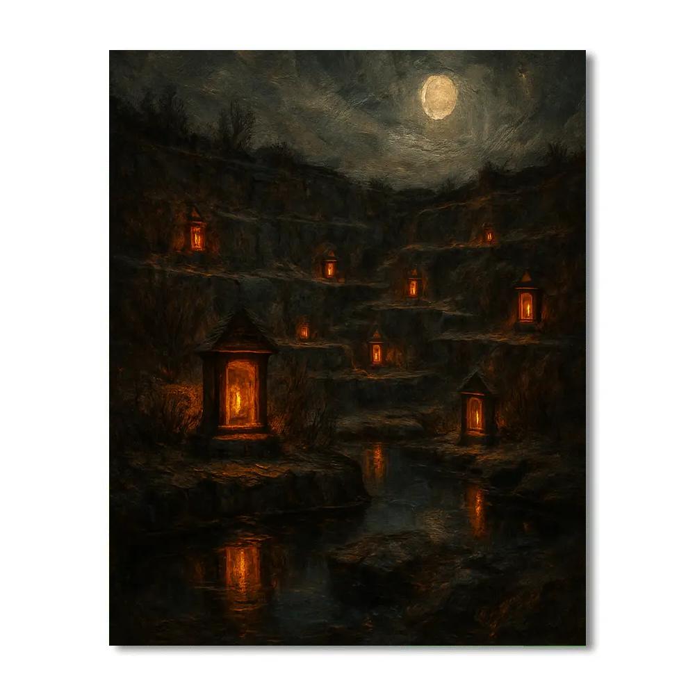 The Lantern Quarry Paint by numbers kits