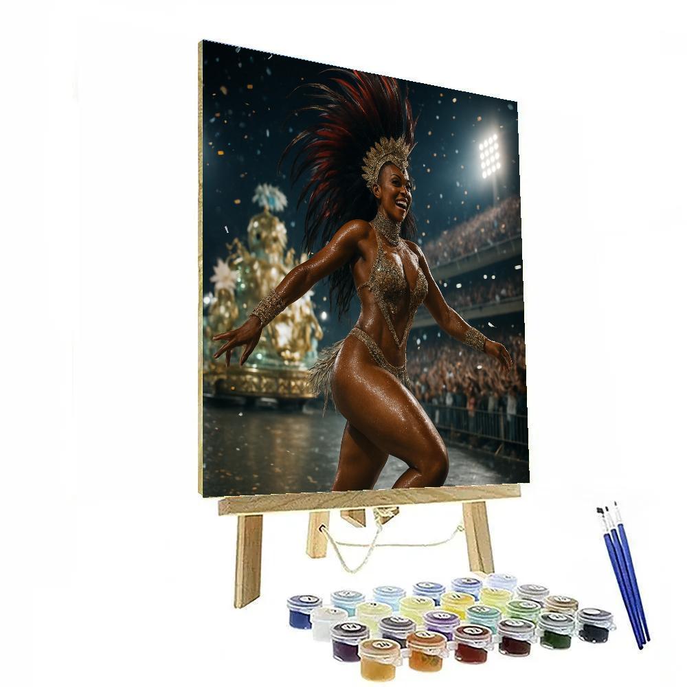 Rio Carnival Samba Parade DIY paint by numbers