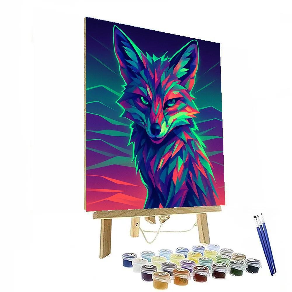 Chromatic Fox Mirage DIY paint by numbers