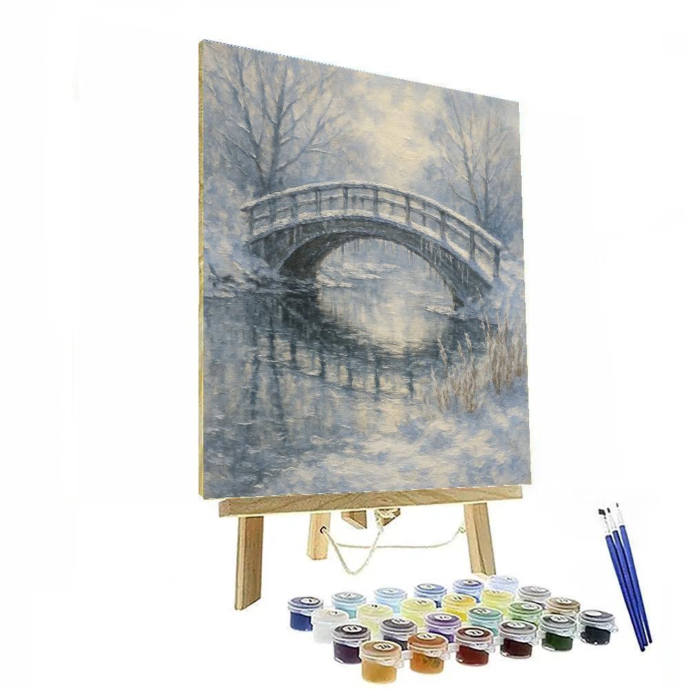 Bridged Mirror Of Ice paint by numbers