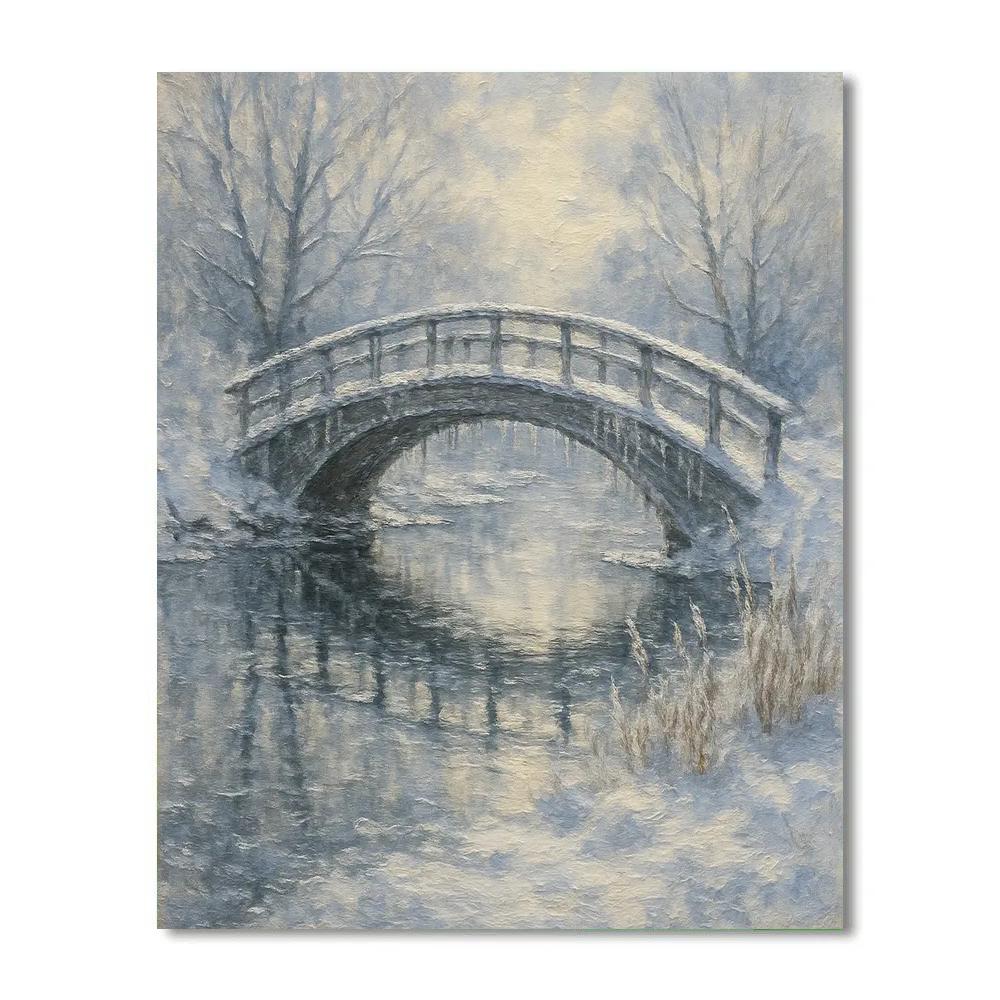 Bridged Mirror Of Ice paint by numbers
