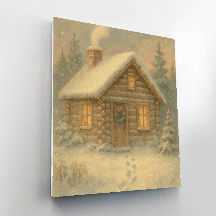 Cozy Chimney Cabin paint by color