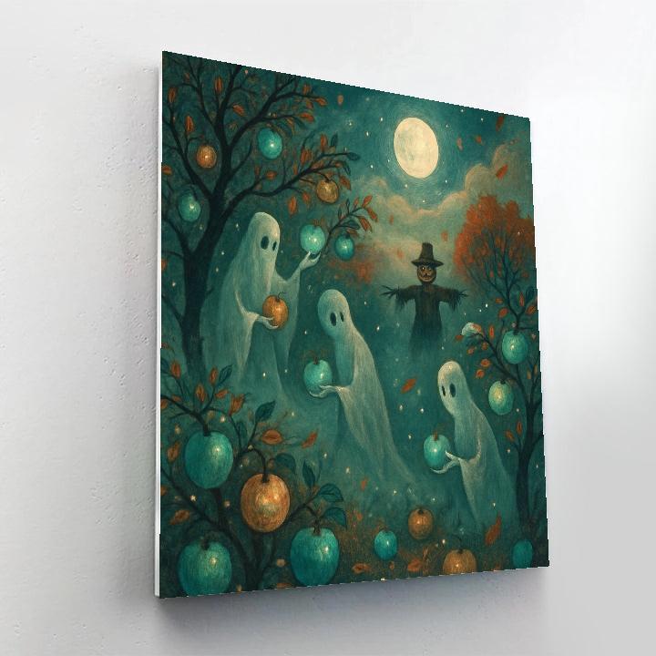 Spectral Orchard Stroll DIY paint by numbers