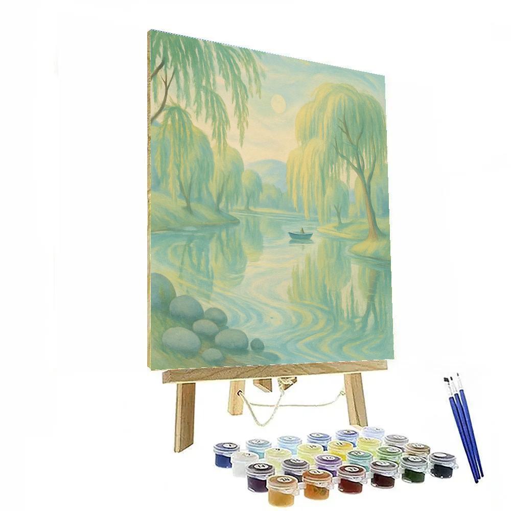 Willow River Reverie Paint by numbers kits