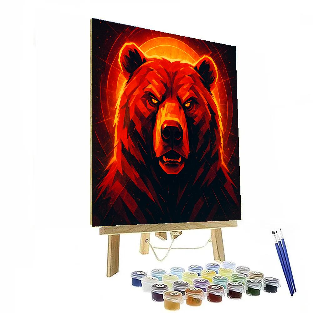Solar Bear Herald Numbered painting kits