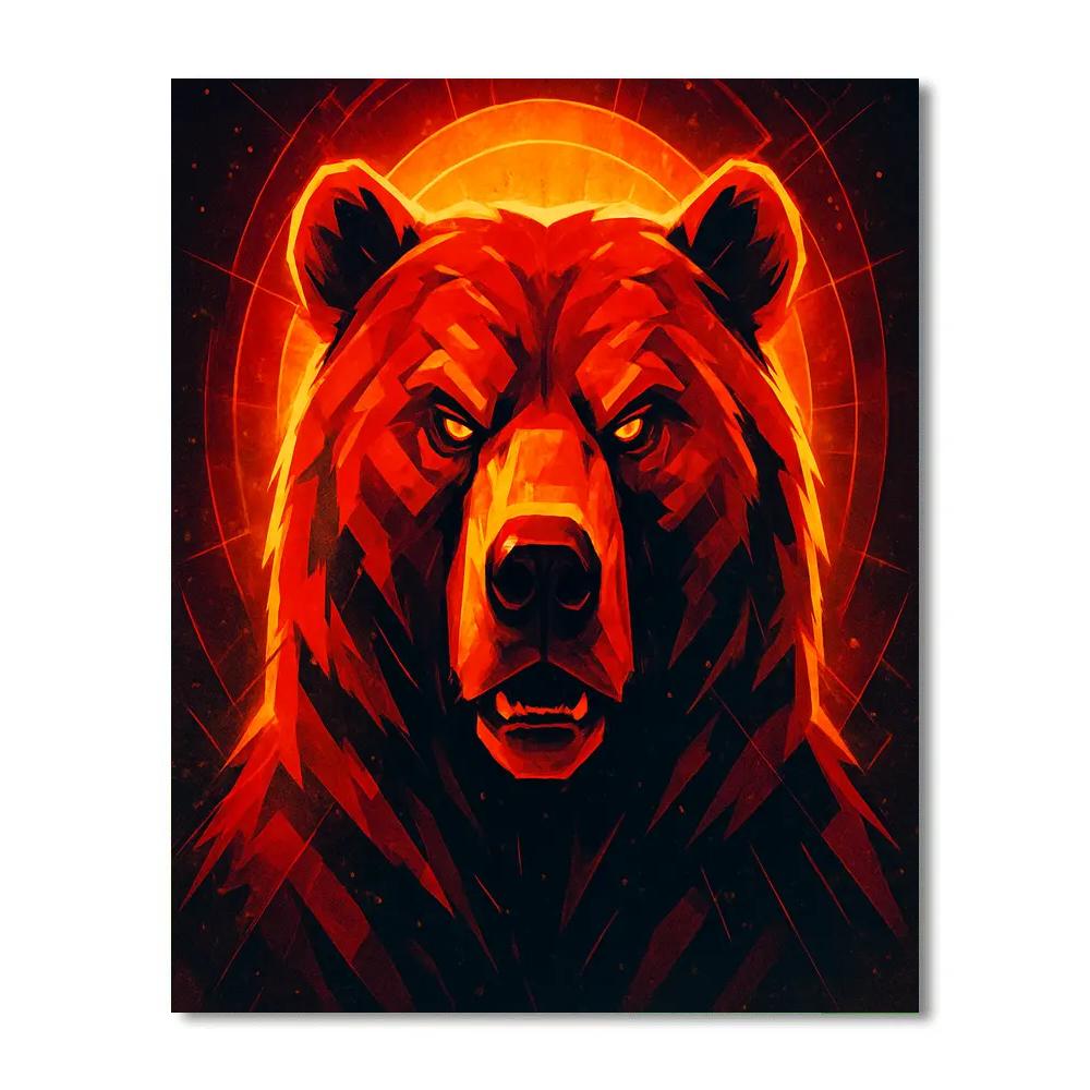 Solar Bear Herald Numbered painting kits