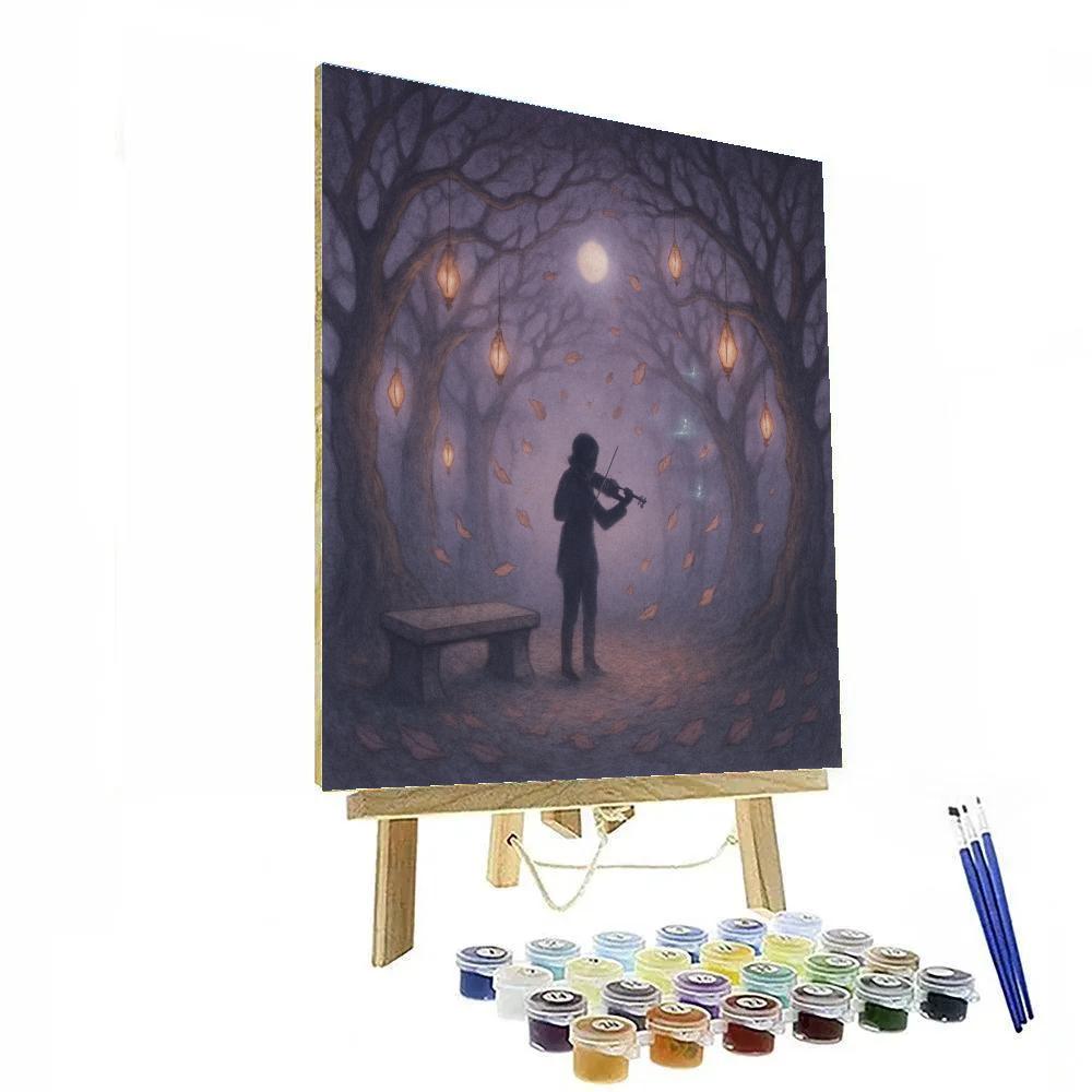 Twisted Elm Lantern Circle Paint by numbers kits