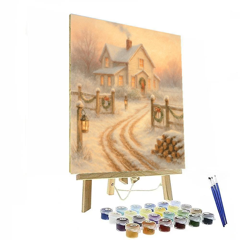 Hollyberry Farm Twilight Paint by numbers kits