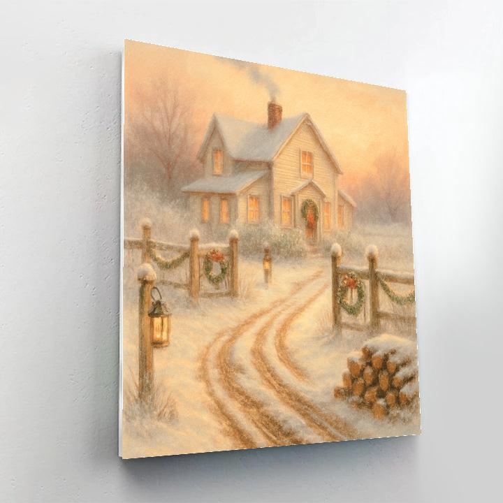 Hollyberry Farm Twilight Paint by numbers kits