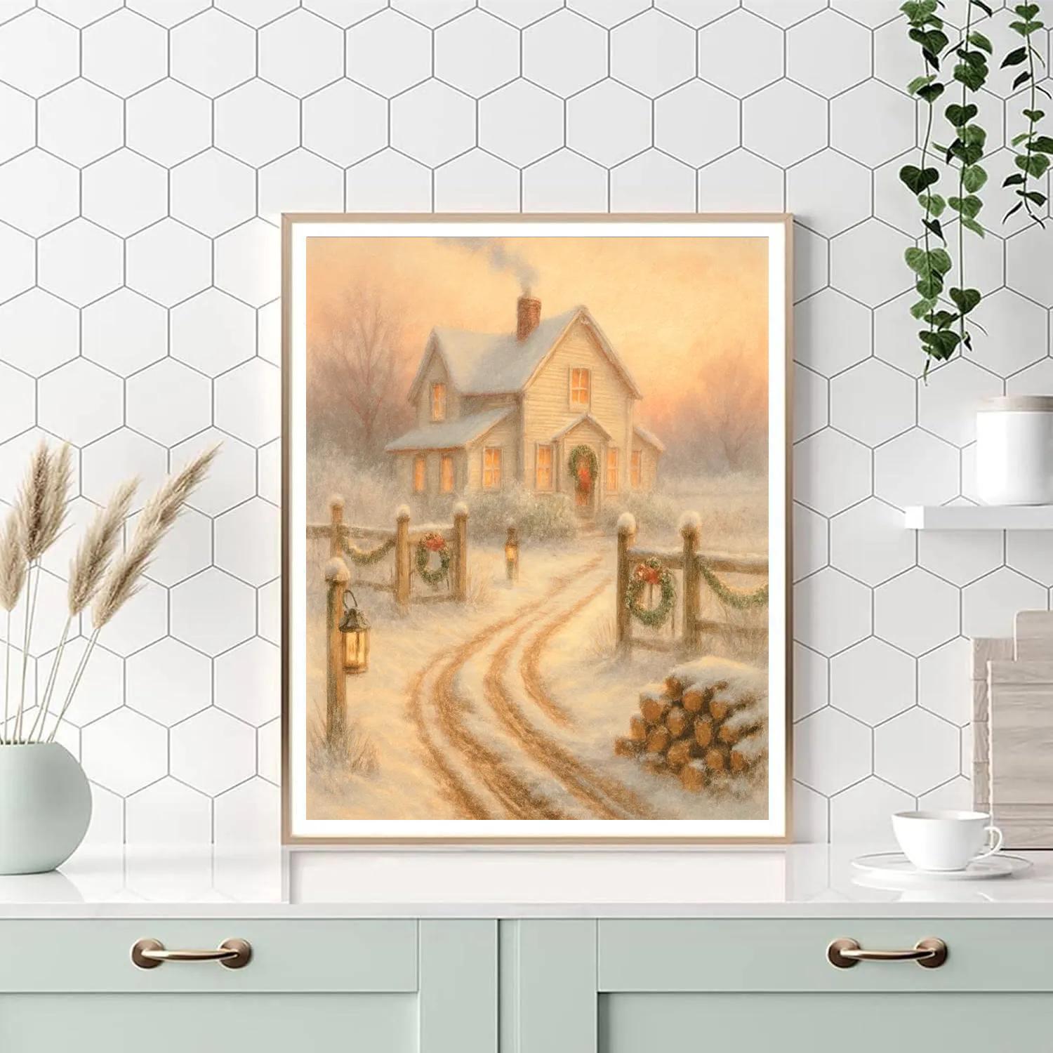 Hollyberry Farm Twilight Paint by numbers kits