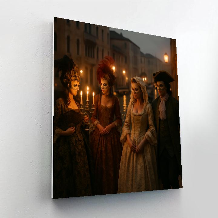 Carnival Of Venice Masked Ball DIY paint by numbers