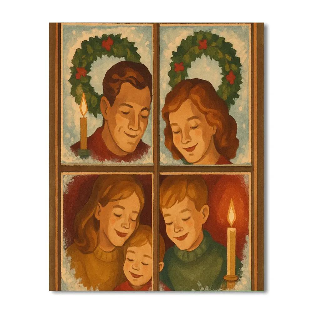 Window Of Wonders painting number kit
