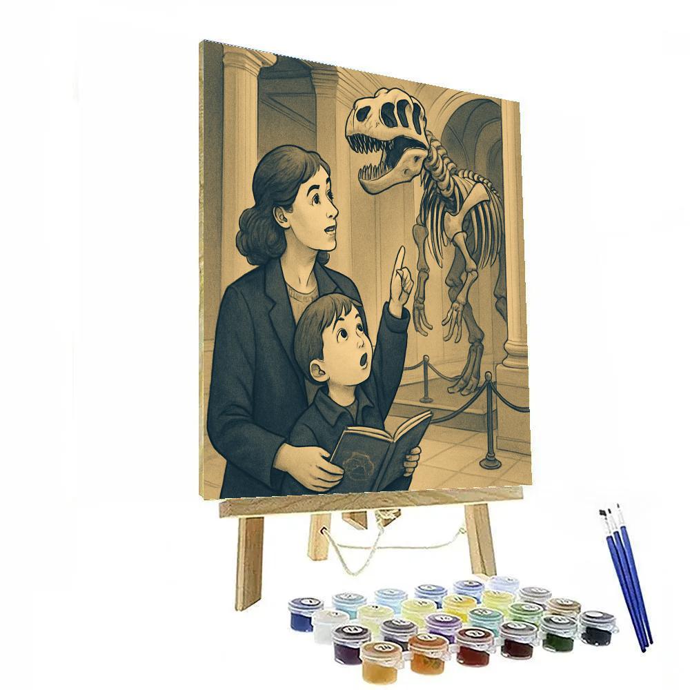 Museum Morning Discovery Numbered painting kits