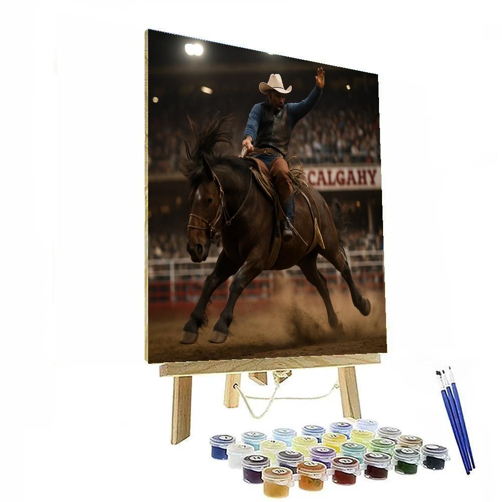 Calgary Stampede Rodeo Arena Number painting