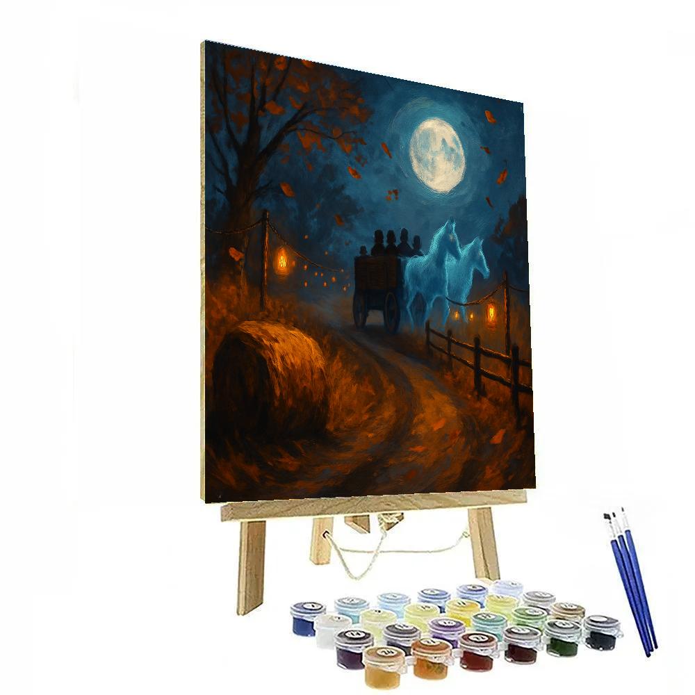 Midnight Hayride Vista Paint by numbers kits