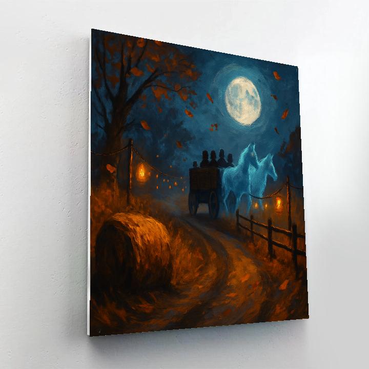 Midnight Hayride Vista Paint by numbers kits