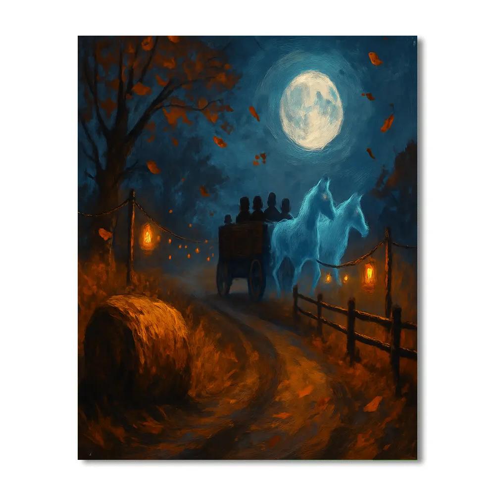 Midnight Hayride Vista Paint by numbers kits