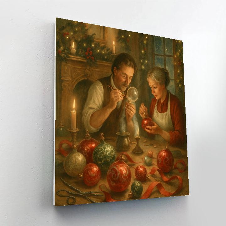 Victorian Ornament Workshop paint by numbers