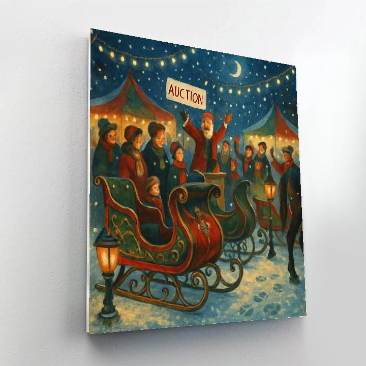Starlight Sleighyard Auctions Numbered painting kits