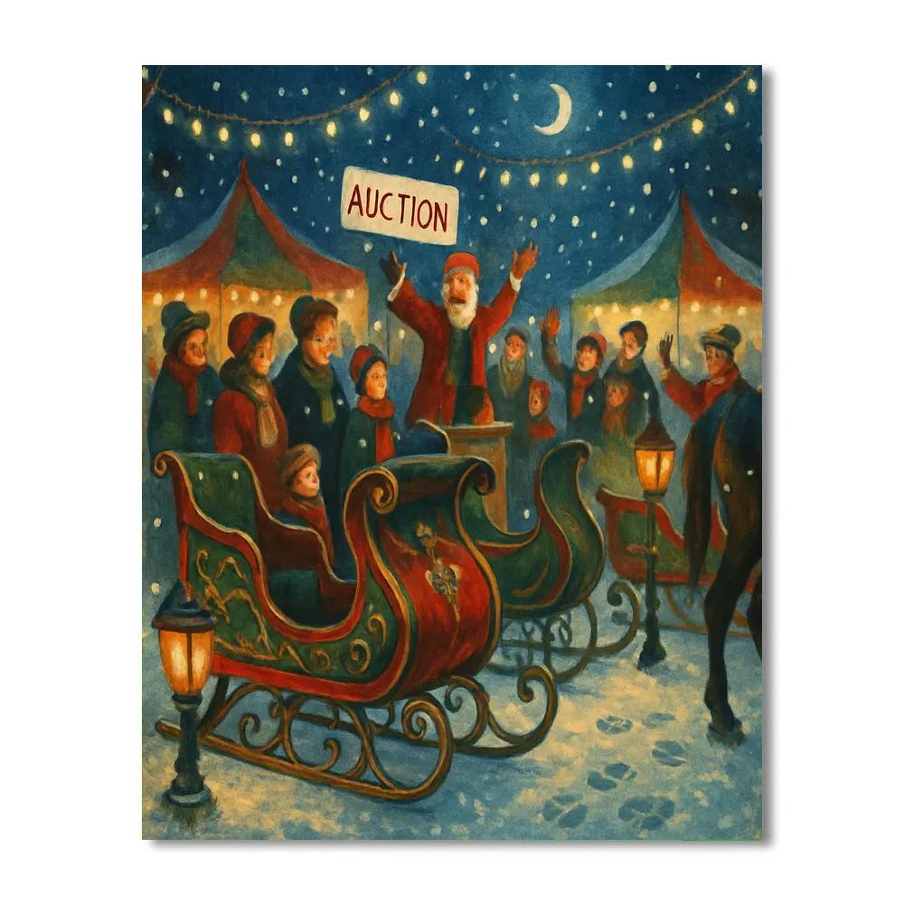 Starlight Sleighyard Auctions Numbered painting kits