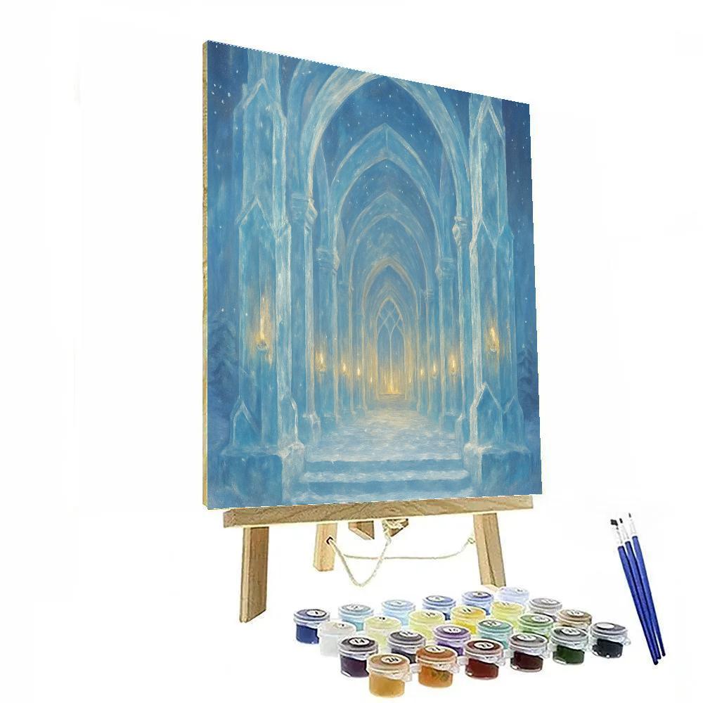 Crystal Ice Cathedral paint by color