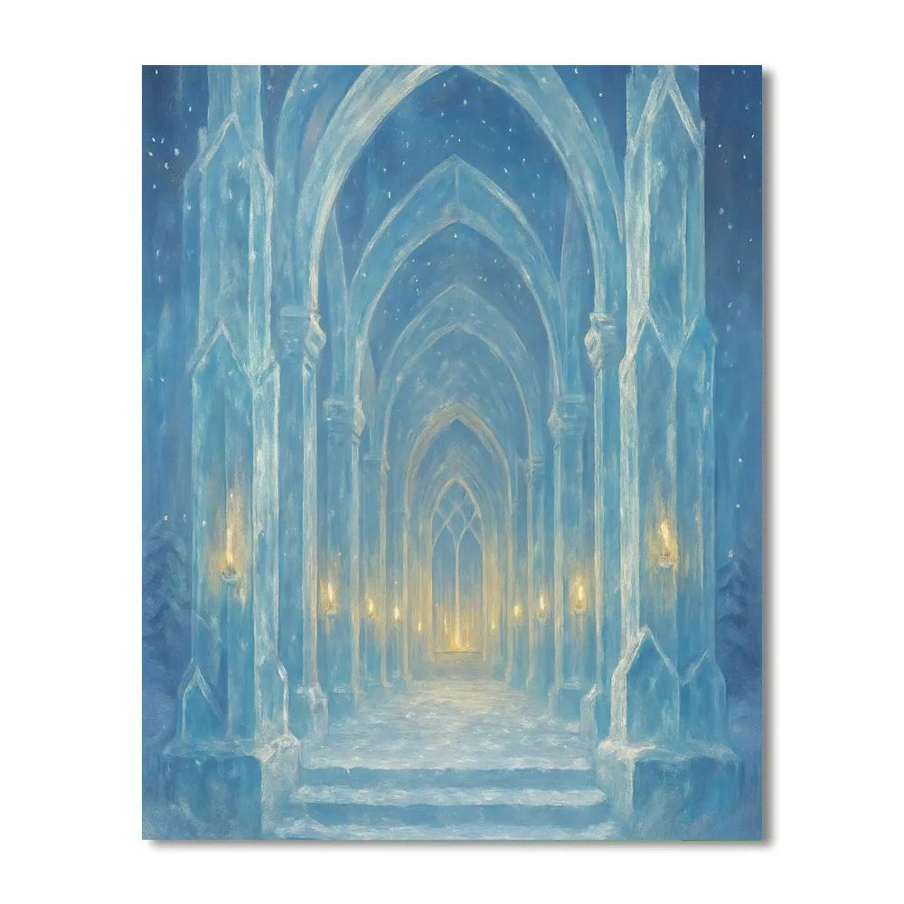 Crystal Ice Cathedral paint by color