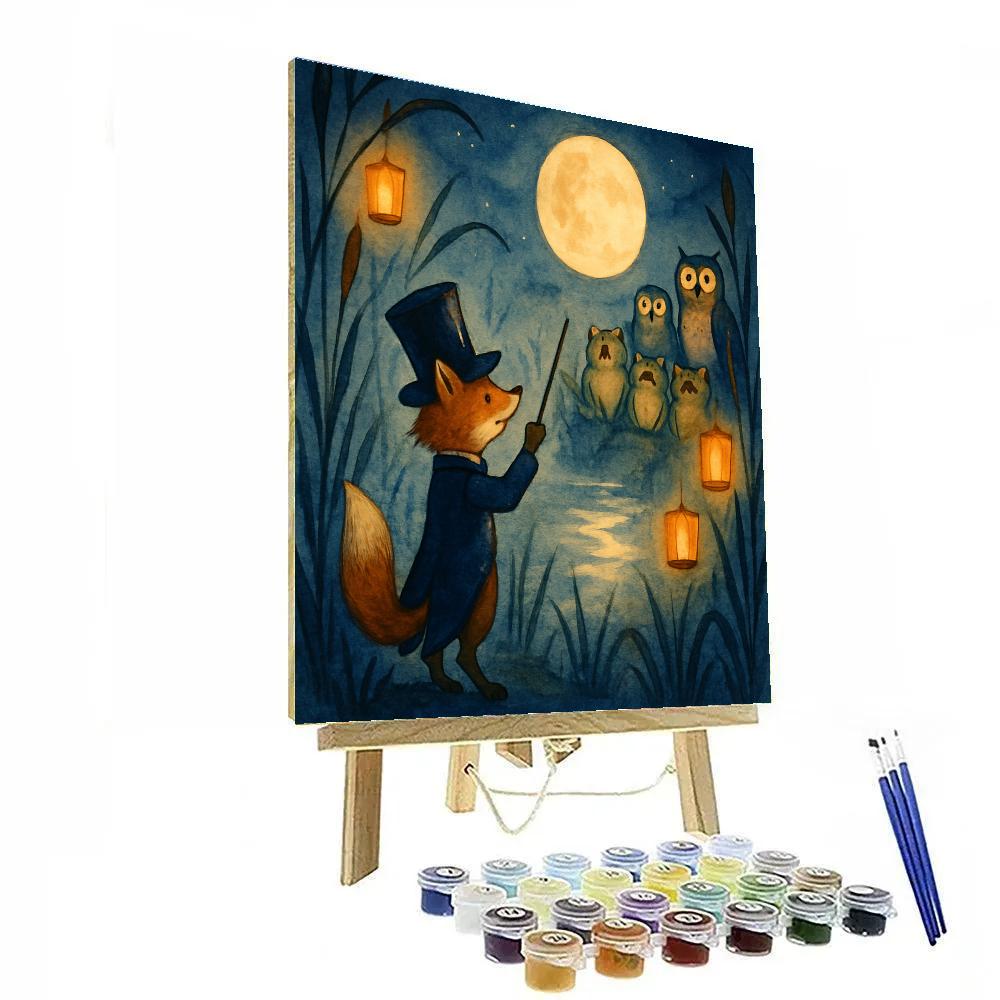 The Lantern Marsh Choir paint by numbers