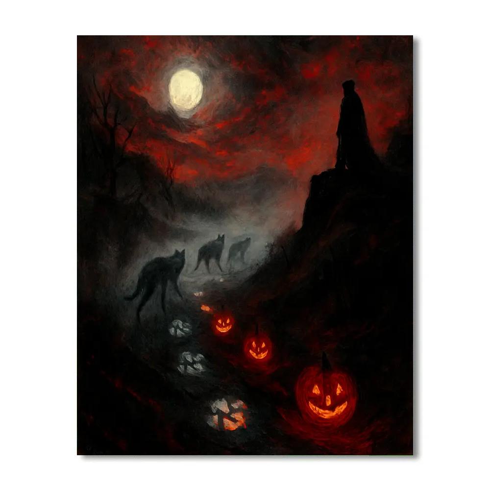 Ashen Trail Of The Hollow Wolves Paint by numbers kits