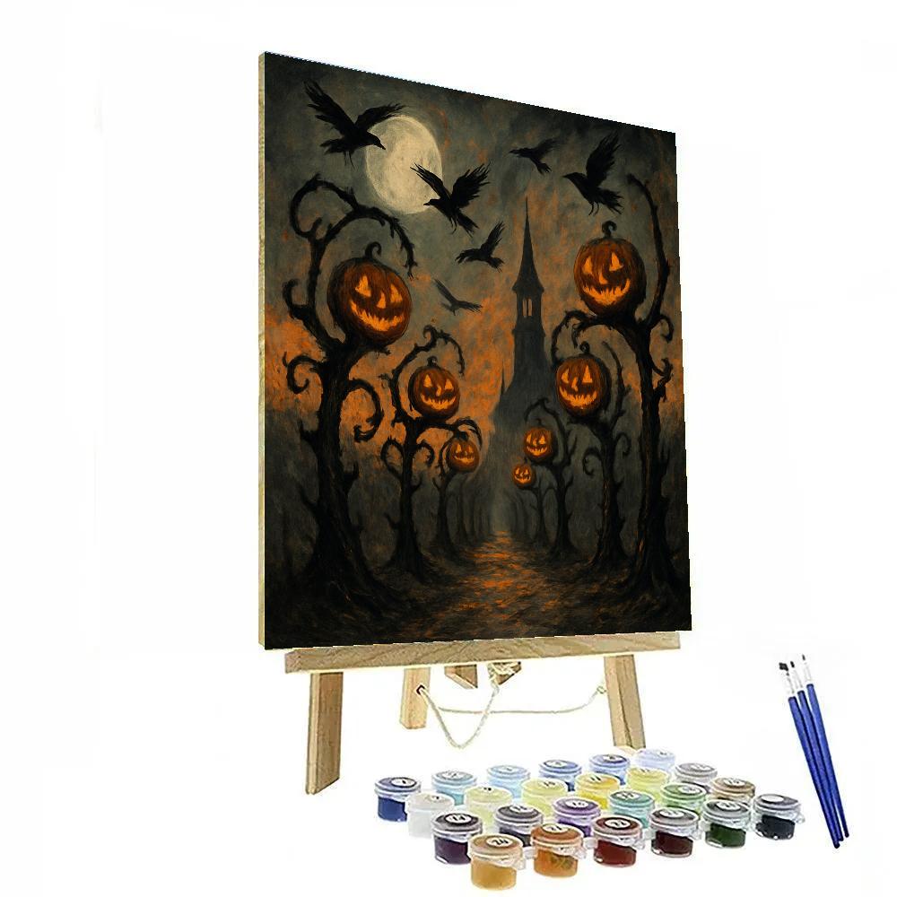 The Bone Orchard Lane paint by numbers