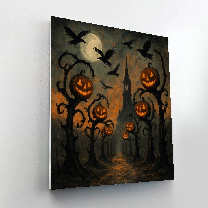 The Bone Orchard Lane paint by numbers