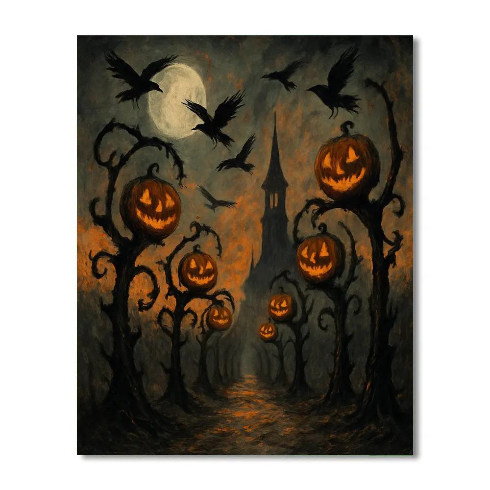 The Bone Orchard Lane paint by numbers