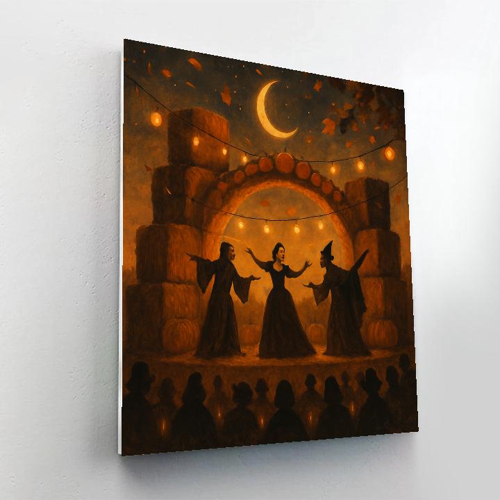 Harvest Lantern Opera Number painting