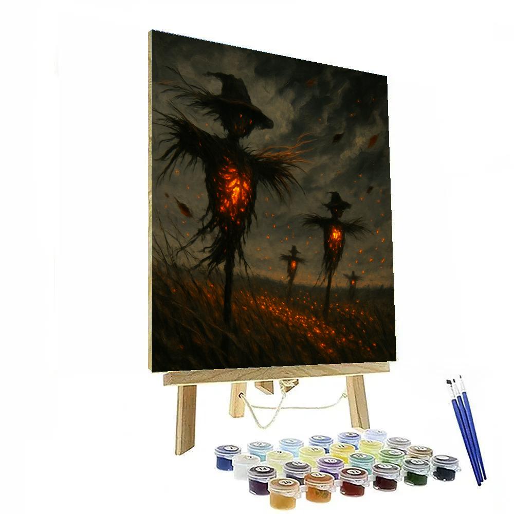 The Emberfield Beacon DIY paint by numbers