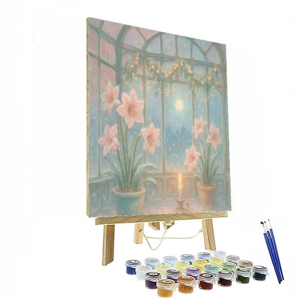 Frost Flower Conservatory Paint by numbers kits
