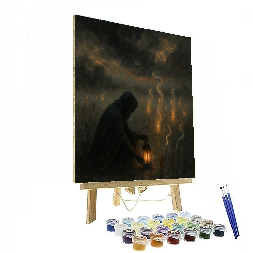 The Fen Of Echoed Lanterns paint by numbers