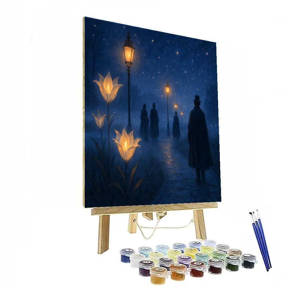 The Velvet Marsh Promenade Paint by numbers art