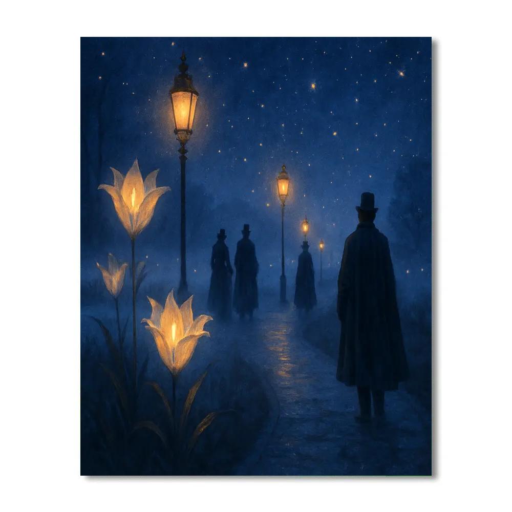 The Velvet Marsh Promenade Paint by numbers art