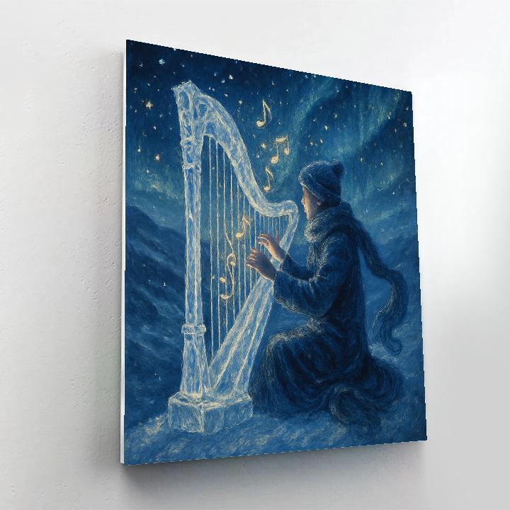 Nocturne Of The Snow Harp Paint by numbers kits