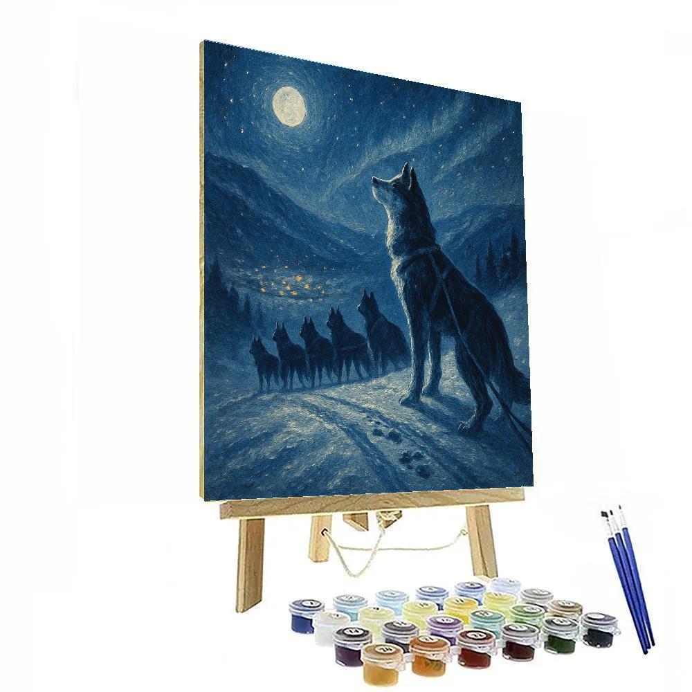 Silent Snow Patrol Paint by numbers art
