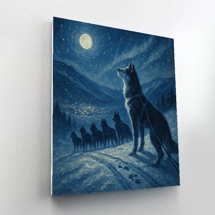 Silent Snow Patrol Paint by numbers art