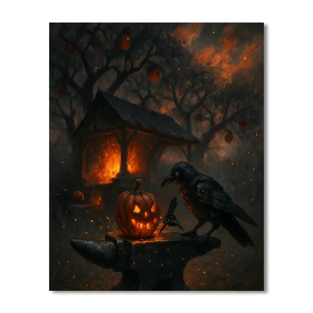 The Ember Orchard Forge paint by color